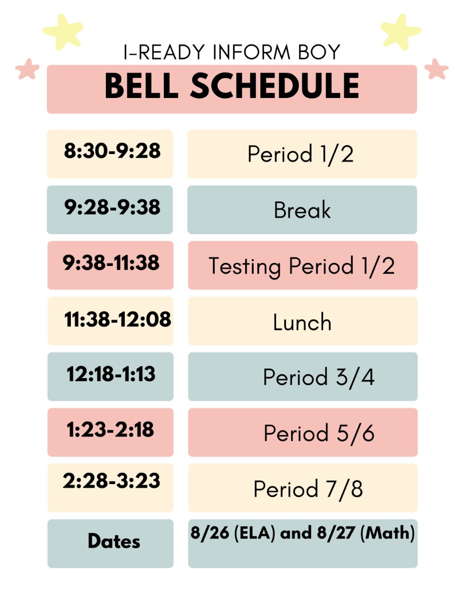 Bell Schedule image for day